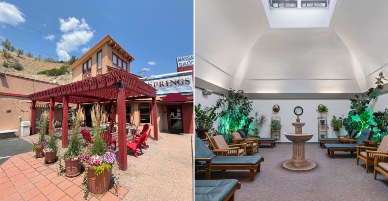 Natural Geothermal Vapor Caves Hide Beneath This Colorado Spa In Glenwood Springs
