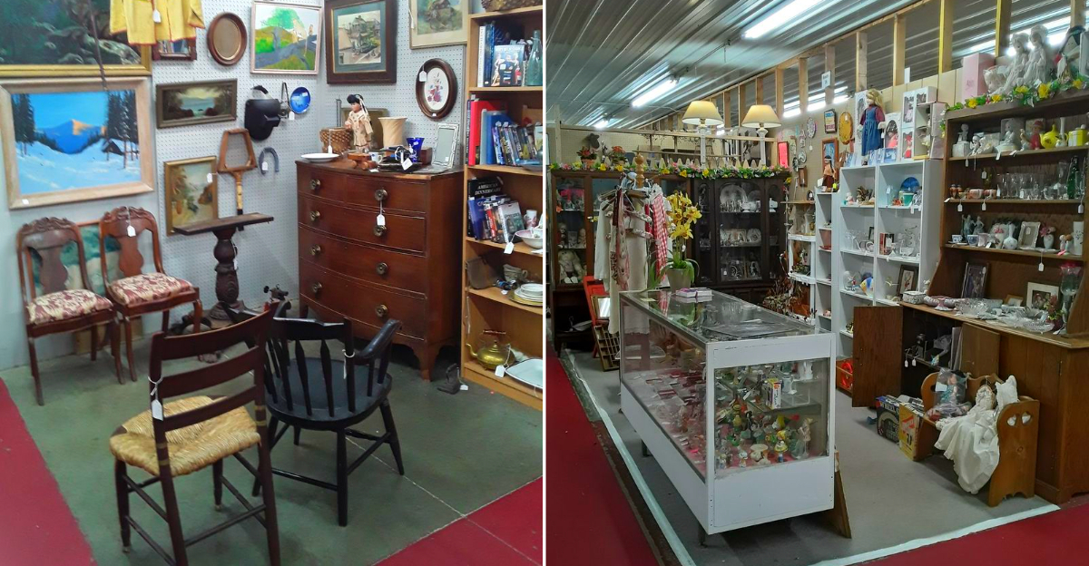 Antiques at Allen, Michigan