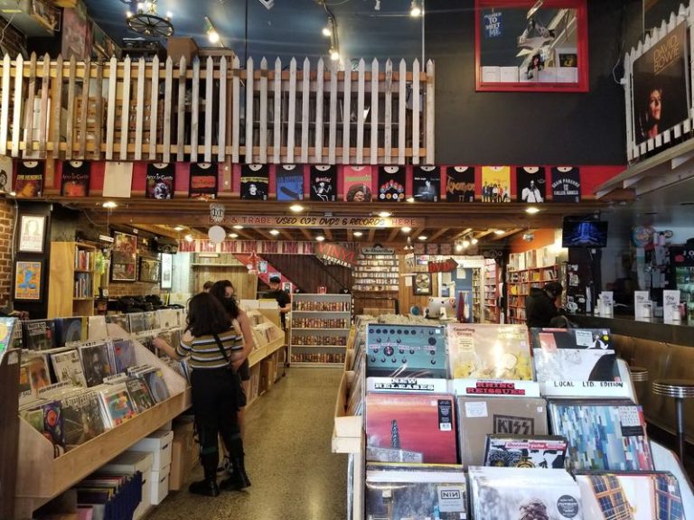 You Can Sort Through Aisles Of Rare Vinyl For Hours At Easy Street Records & Cafe In Washington