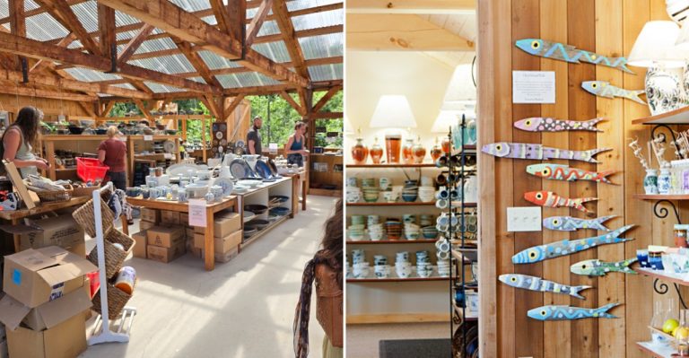 This Maine Pottery Warehouse Is Packed With Affordable Pots And Unexpected Garden Finds
