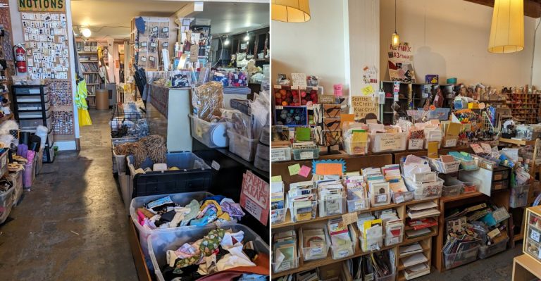 This Washington Art Store Turns Other People’s Craft Supplies Into A Treasure Hunt