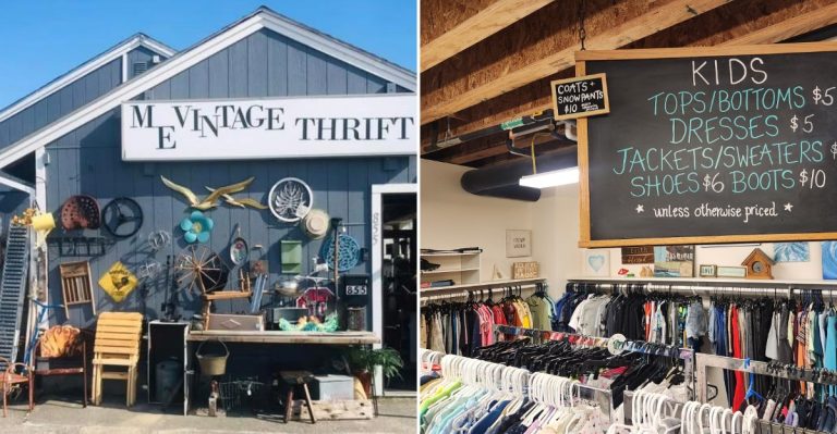 14 Overlooked Maine Thrift Shops Packed With Vintage Finds