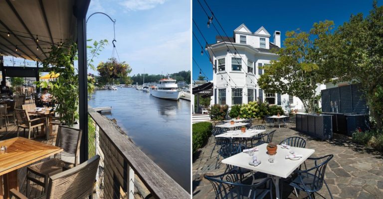 12 Maine Restaurants With Patios You’ll Miss When Summer Is Over