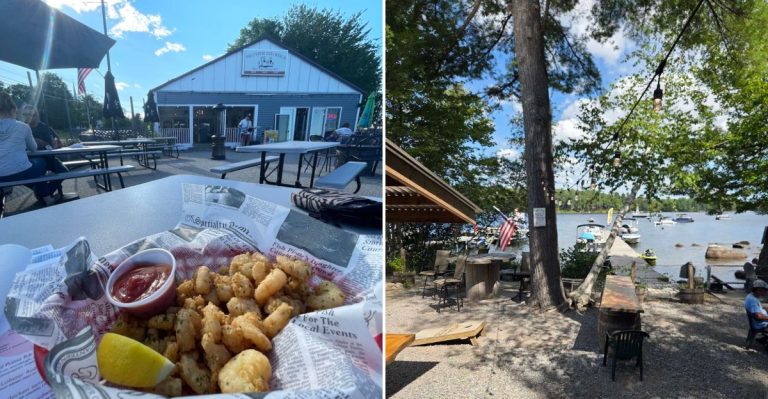 9 Gorgeous Maine Lakefront Eateries For The Final Weekends Of Summer