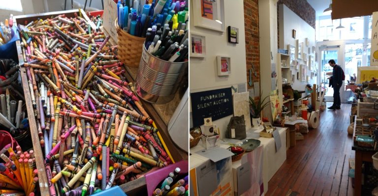 This Non-Profit Ohio Craft Thrift Store Is A Must-Visit Treasure Trove For Local Artists