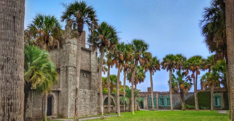 This Enchanting South Carolina Castle Is Filled With Moorish Architecture, Coastal History, And A Storybook Courtyard