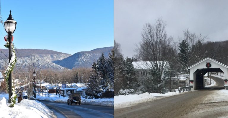 10 Cozy Mountain Towns In Vermont That Look Almost Unreal After The First Snowfall