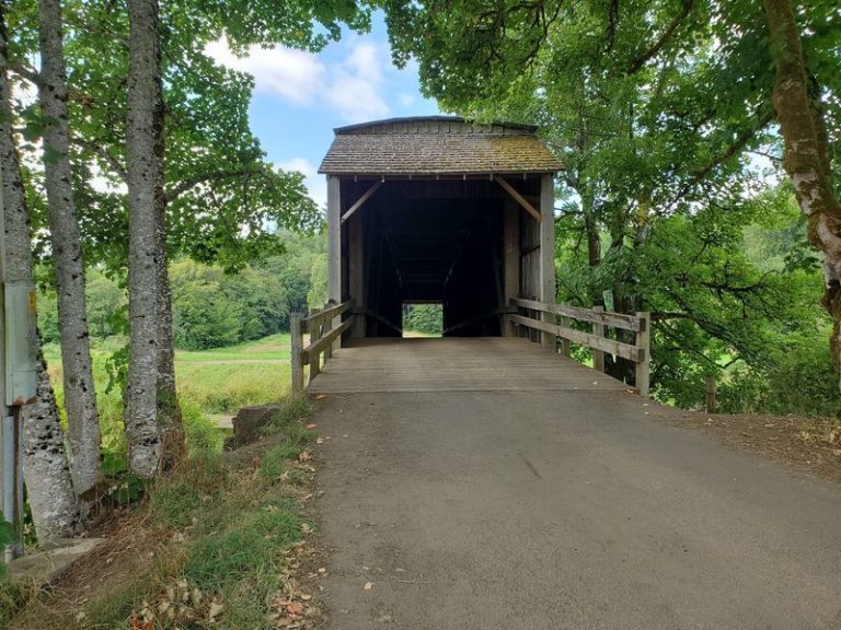 Washington Has A Covered Bridge So Old It Feels Like Driving Into A Storybook