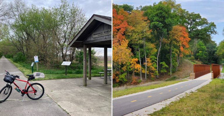8 Easy Illinois Bike Trails Built On Old Railroad Lines That Anyone Can Cruise