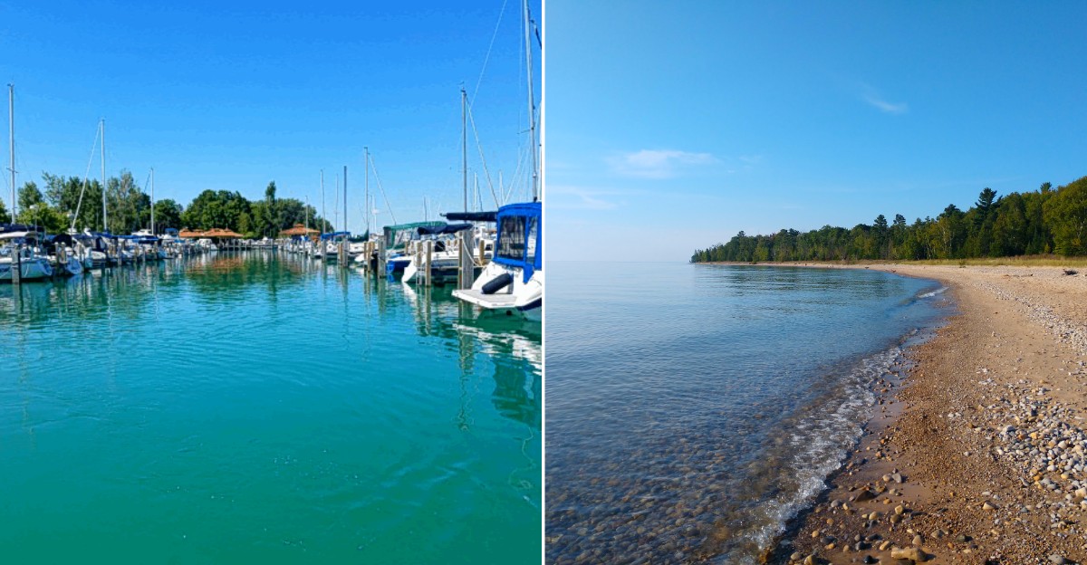 Michigan Stops Between Traverse City And Petoskey