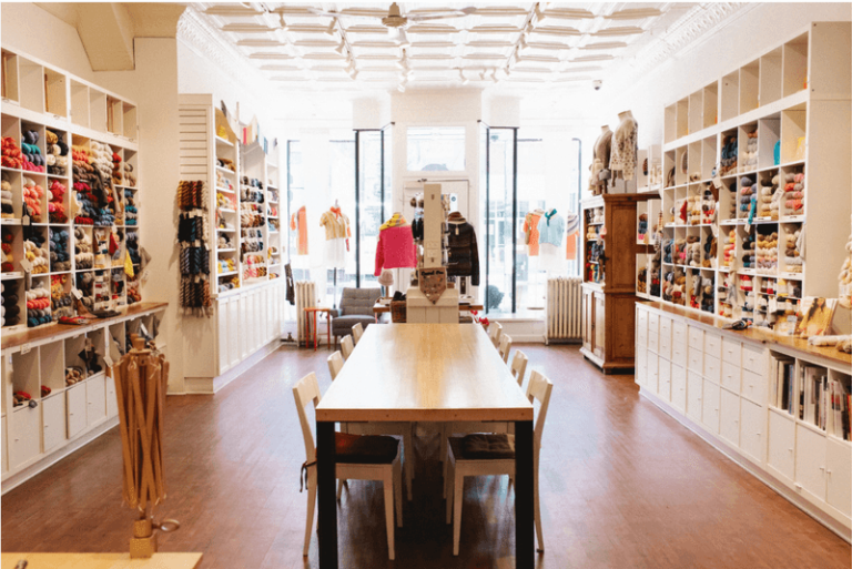 A Quick Yarn Run Turns Into A Cozy Thursday Night Stitch Circle At This Little Illinois Knitting Shop