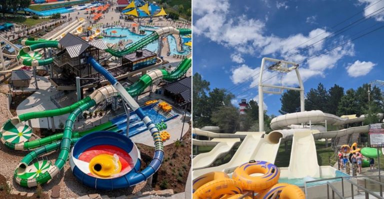 A Six-Story Drop Makes These Colorado Water Slides Feel Nearly Vertical