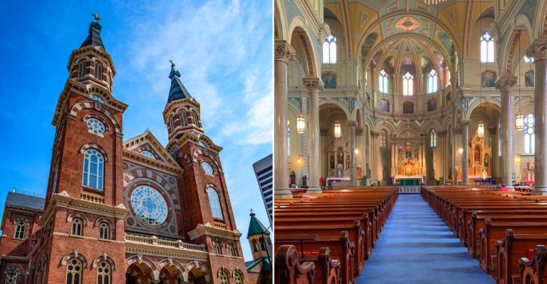 This Detroit Church Was Once Known As The “Church Of The Grottos”