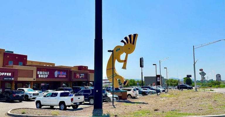 The World’s Largest Kokopelli Is Watching Over This Arizona Highway