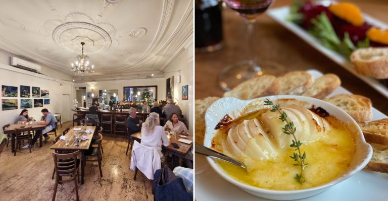 There’s A Restaurant Inside An Old Maine Bank With An Interior Worth Seeing