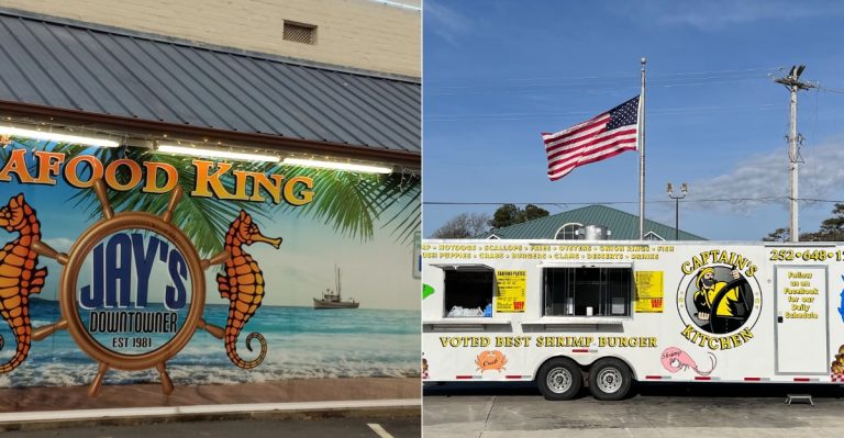10 Cash-Only North Carolina Seafood Joints That Deserve A Road Trip