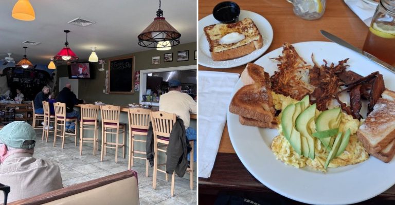 This Maine Breakfast Spot Serves Old-School Favorites As Planes Land Right Outside Your Window