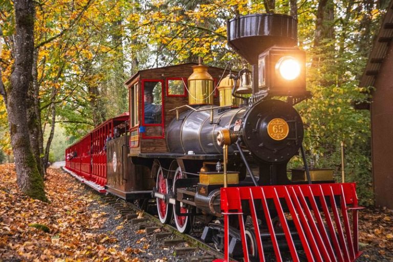 8 Washington Haunted-Free Harvest Trains That Chug Through Fall Color For Families