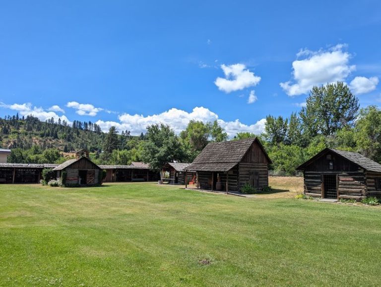 This Washington Pioneer Village Keeps Dozens Of Old Cabins And A Schoolhouse Frozen In Time
