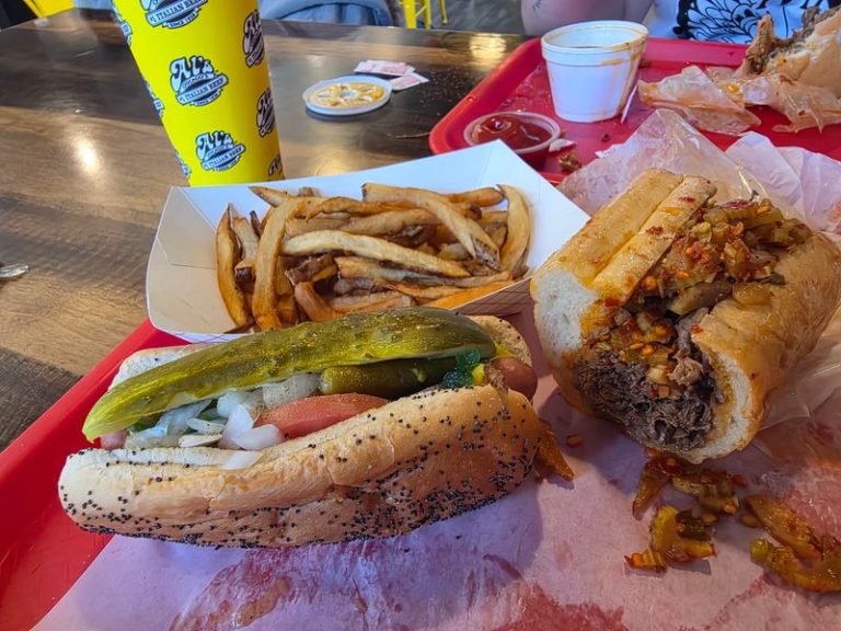 This Family-Run Italian Beef Stand In Chicago Piles Its Sandwiches High With Peppers And Gravy