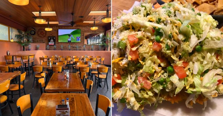 This Michigan Mexican Spot Serves A Salad So Big It Could Feed Your Entire Table