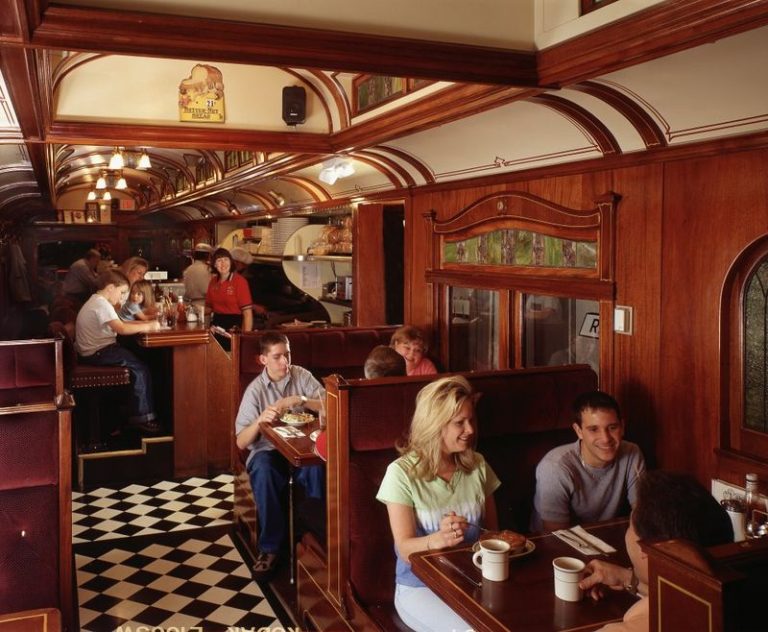 Breakfast Comes Piled High Inside A Vintage Railcar At This Cozy Washington Diner