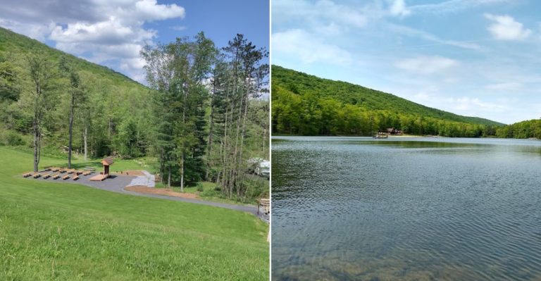 This Gorgeous Lake Tucked Inside A Pennsylvania State Park Feels Like A Private Oasis