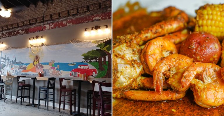 This Illinois Restaurant Piles Crab Legs And Shrimp Onto Giant Seafood Platters Made For Sharing