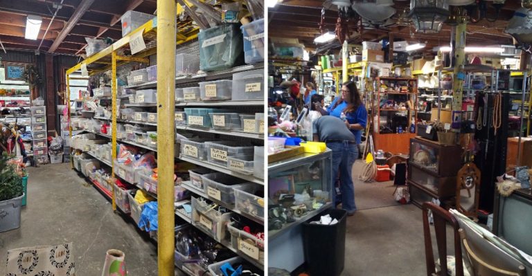 This Wonderfully Weird Florida Thrift Store Turns Craft Scraps Into A True Treasure Hunt