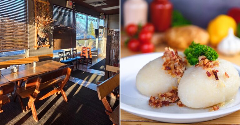 Families Drive Across The Suburbs For These Zeppelin-Shaped Lithuanian Dumplings At A Strip-Mall Cafe In Illinois