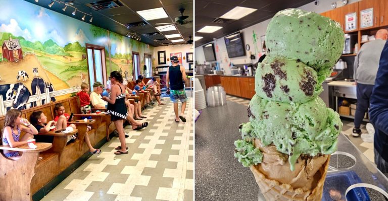 This Unassuming Ohio Ice Cream Shop Serves Scoops Bigger Than Your Head