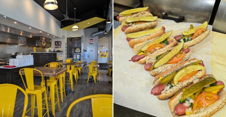 8 Old-School Illinois Hot Dog Stands Still Piling Fresh-Cut Fries Right On Top
