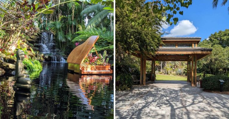 Swinging Bridges, Waterfalls, And Treehouse Trails Await At This Magical Florida Escape