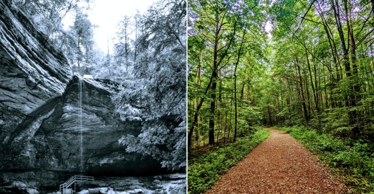 This Gorgeous Ohio Waterfall Has One Very Creepy Legend Locals Still Talk About
