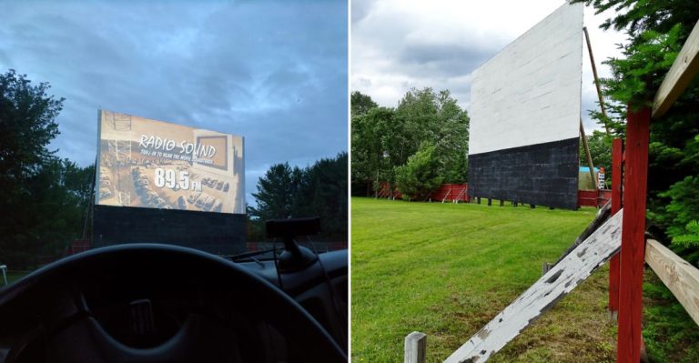 A Beloved Maine Drive-In Keeps The Magic Of A Classic Night Under The Stars Alive