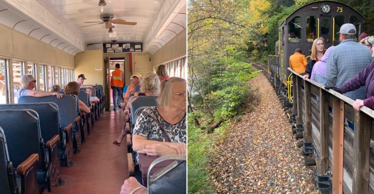 The Historic Pennsylvania Train Ride That Shows Off Fall Foliage Locals Try To Keep Quiet