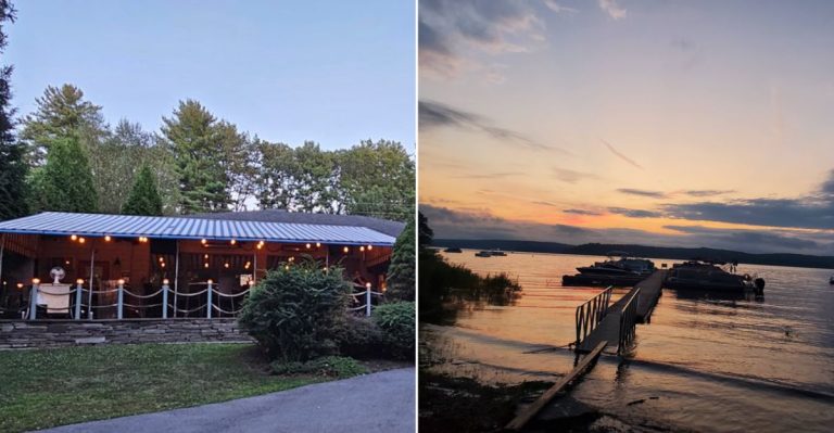 The Most Beautiful Dining Deck In Pennsylvania Where Lake Sunsets And Blackened Salmon Rule The Night