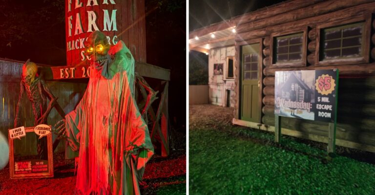 Monsters Roam The Parking Lot At This Massive South Carolina Haunted Farm