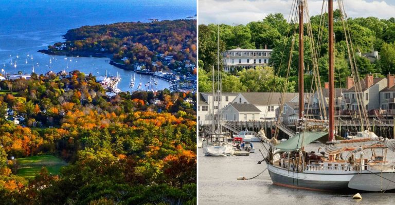 Where Mountains Meet The Sea, This Maine Harbor Town Is Made For A Fall Getaway