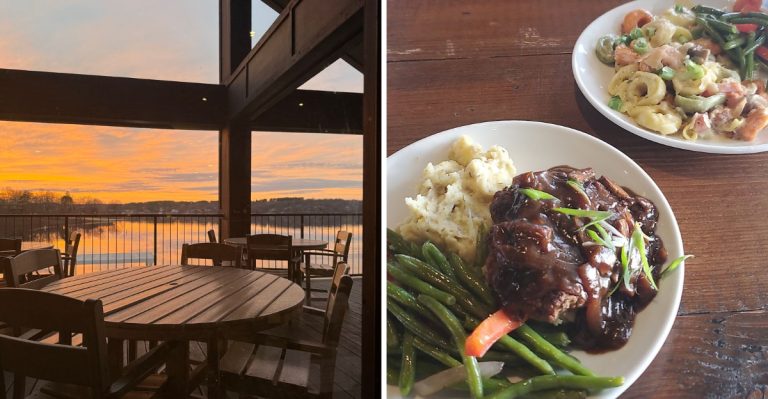 This Arkansas Lake Restaurant Makes A September Dinner Feel Like A Mini Vacation
