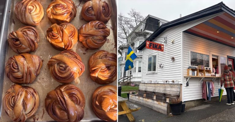 This Tiny Maine Bakery Brings Scandinavian Pastries To A Walk-Up Window