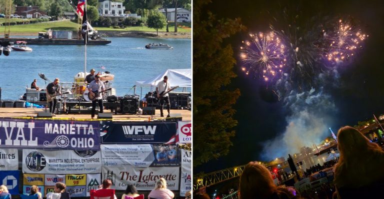 This Ohio Riverfront Will Host Four Nights Of Music And Three Nights Of Fireworks