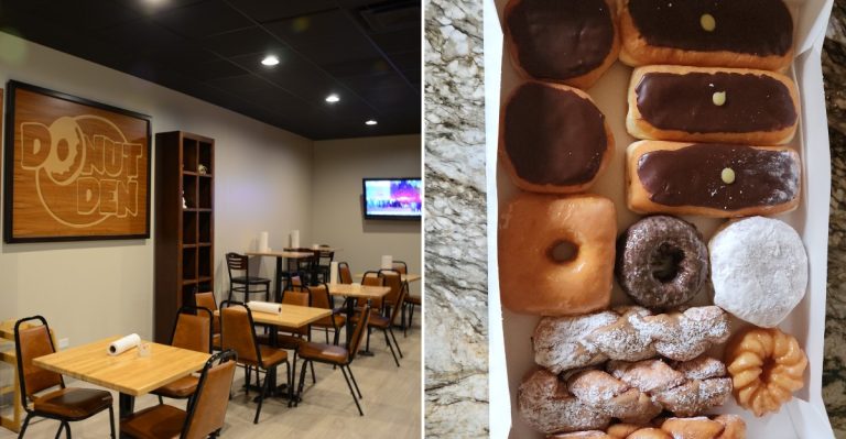 The Square Glazed Donuts At This Unassuming Illinois Shop Are Worth Setting An Alarm For