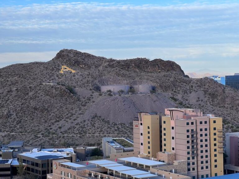 With Petroglyphs And Lake Views Up Top, This Volcanic Butte Feels Like A Movie Set In Arizona