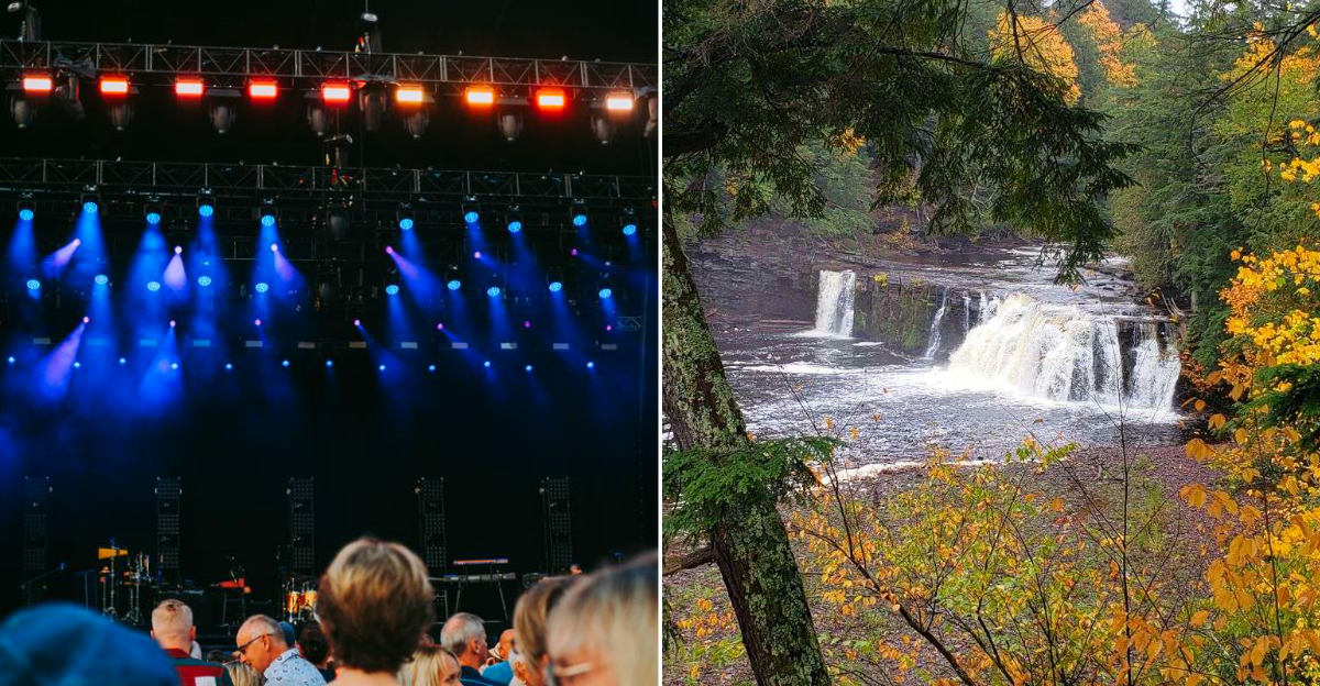 The Porcupine Mountains Music Festival at the Porcupine Mountains Winter Sports Complex