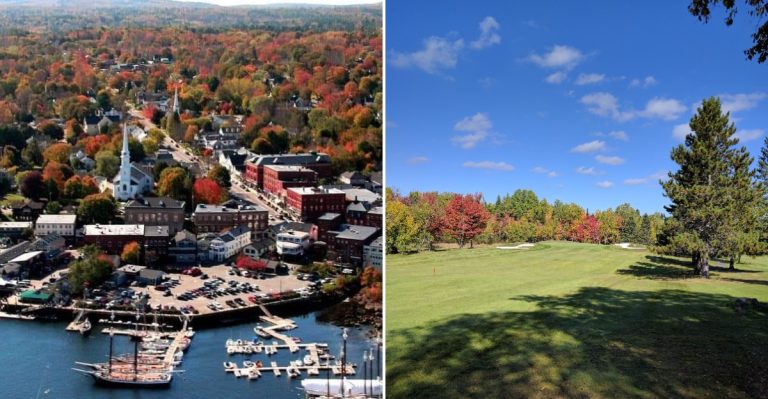 This Maine Town Ranked No. 1 For Fall Charm And Its Low Cost Of Living Is Turning Heads