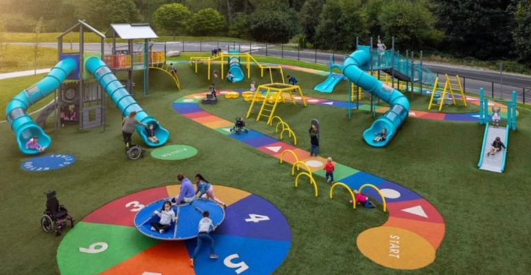 Washington Has A Chutes And Ladders-Inspired Playground And You Can Actually Play The Game