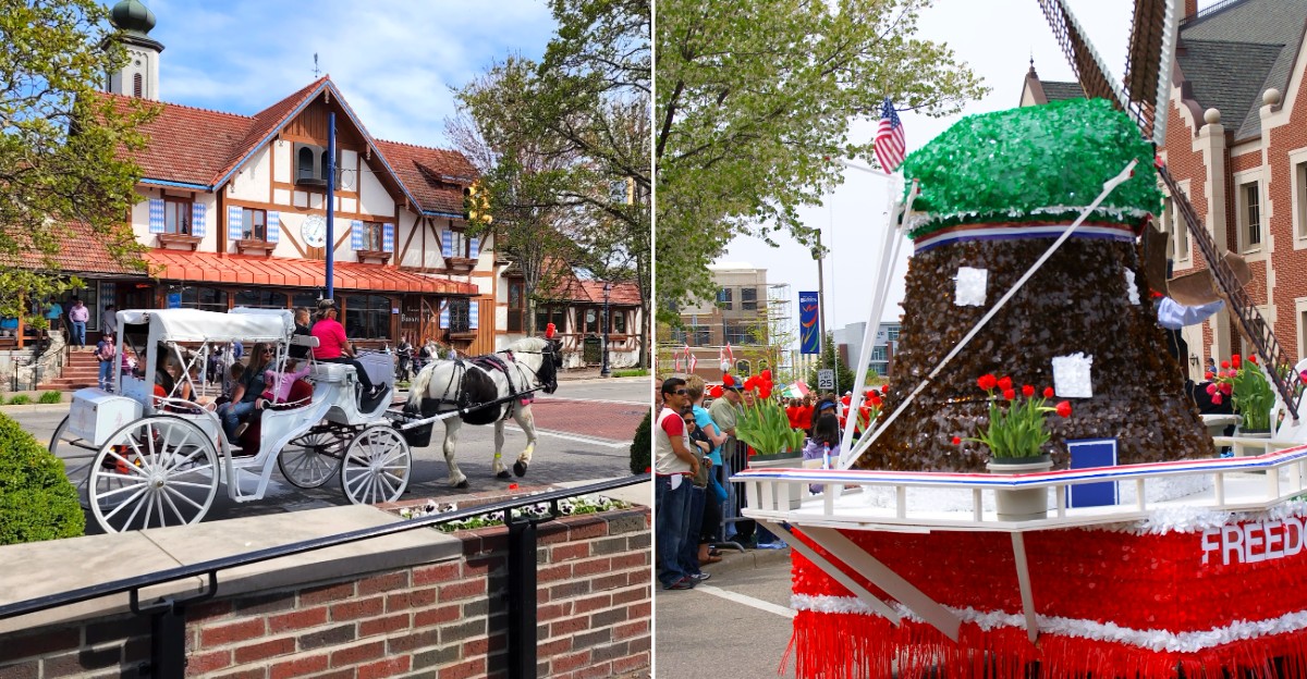 Michigan Towns Packed With Tourists