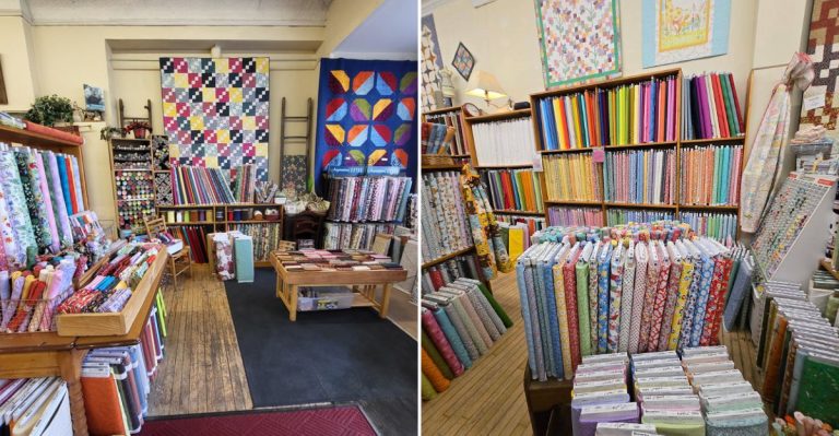 This Peaceful Maine Fabric Shop Is Filled With Thousands Of Bolts For Every Crafter