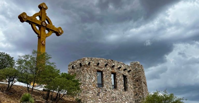 A 75-Foot Cross That Towers Above An Arizona Shrine And Draws Pilgrims Year-Round